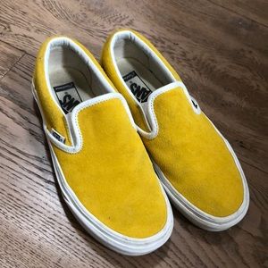 Custom Vans suede